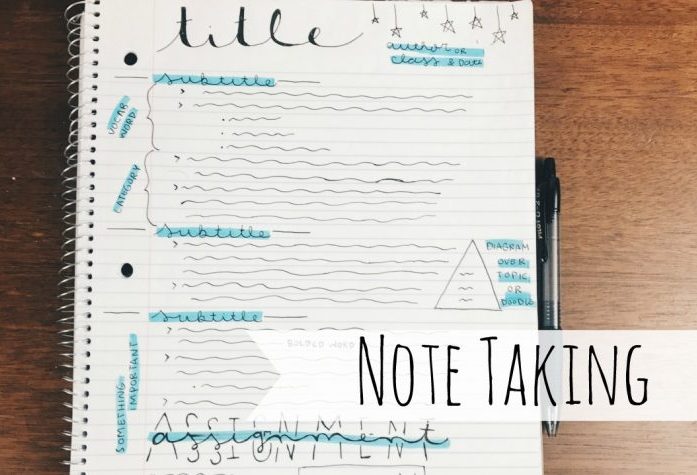 how to get notes college
